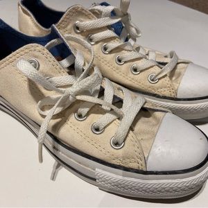 Converse Double Tongued white size 7